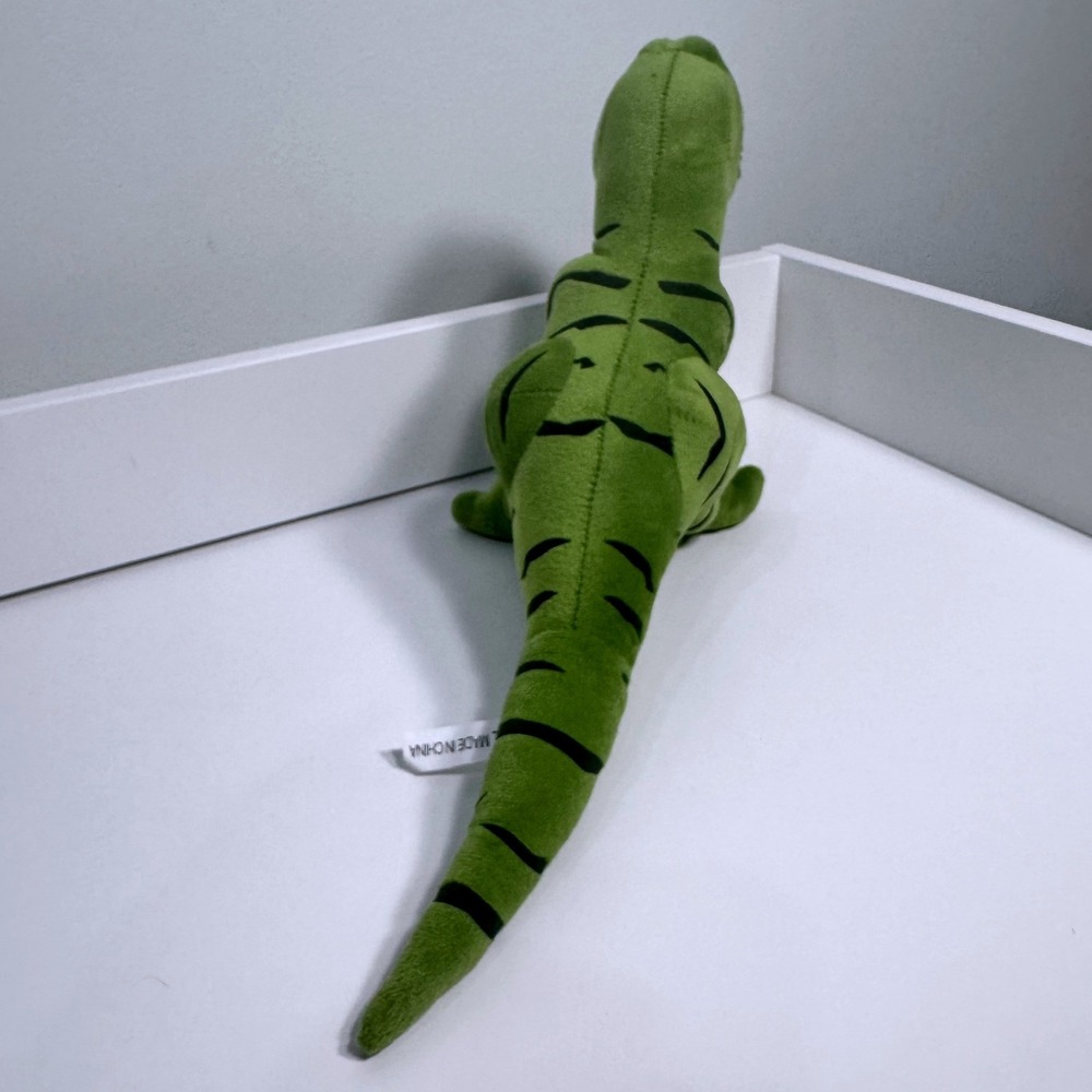 Rex‎ Green Plush Dinosaur Stuffed Animal Toy Embroidered Baby Nursery T-Rex Cute - Picture 3 of 4